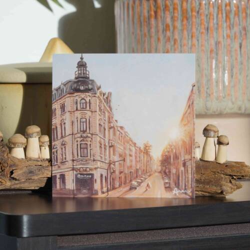 Karte mit Motiv von der Oppenhoffalle in Aachen