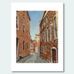 Gasse in der Kupferstadt Stolberg | 24x30 | Print – Bild 6