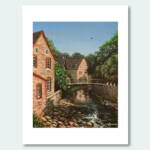 Brücke in der Kupferstadt Stolberg | 24x30 | Print – Bild 6