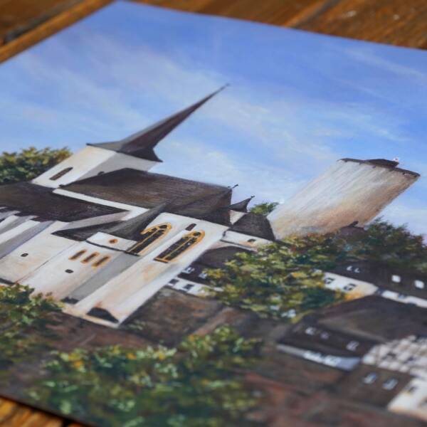 Burg Reifferscheid Eifel | 30x40 | Print – Bild 21