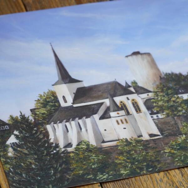 Burg Reifferscheid Eifel | 30x40 | Print – Bild 20
