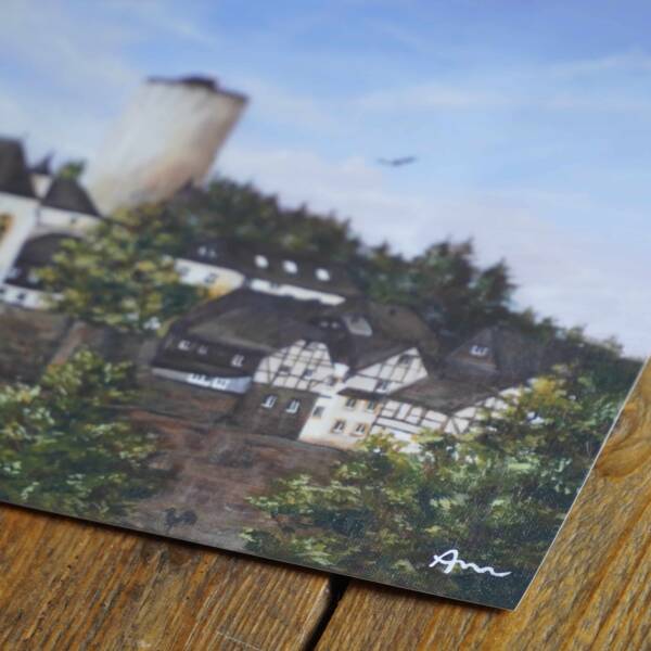 Burg Reifferscheid Eifel | 30x40 | Print – Bild 5