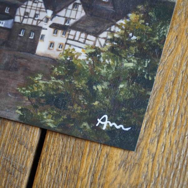 Burg Reifferscheid Eifel | 30x40 | Print – Bild 18