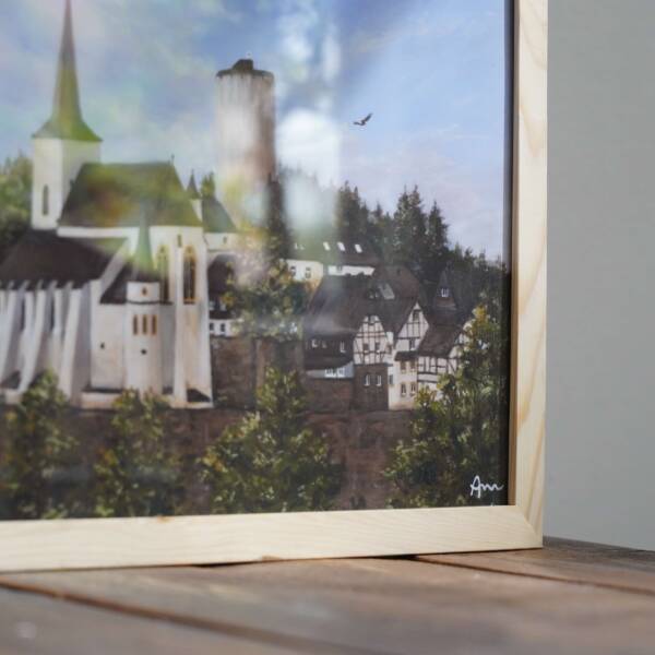 Burg Reifferscheid Eifel | 30x40 | Print – Bild 13