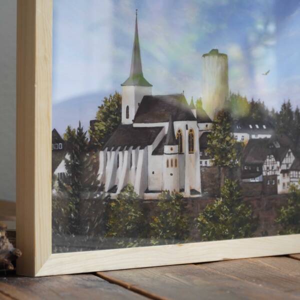 Burg Reifferscheid Eifel | 30x40 | Print – Bild 12
