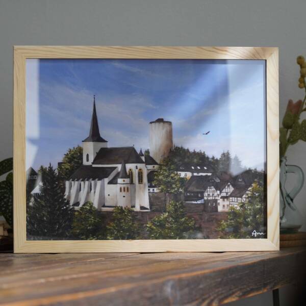 Burg Reifferscheid Eifel | 30x40 | Print – Bild 11
