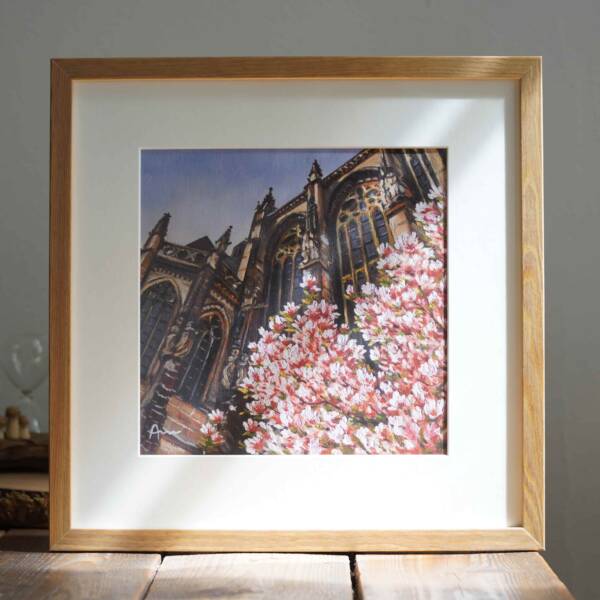 Kunstdruck aus Aachen mit Motiv vom Aachener Dom - Kunst kaufen Aachen bei Ayleens Atelier von Künstlerin Ayleen Mertens