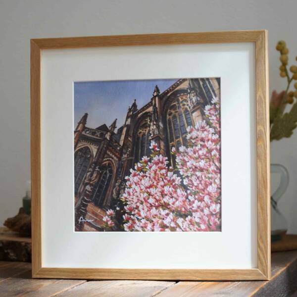 Kunstdruck aus Aachen mit Motiv vom Aachener Dom - Bilder kaufen vom Aachener Dom bei Ayleens Atelier von Künstlerin Ayleen Mertens