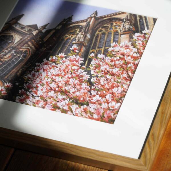 Kunstdruck aus Aachen mit Motiv vom Aachener Dom - Kunst kaufen Aachen bei Ayleens Atelier von Künstlerin Ayleen Mertens