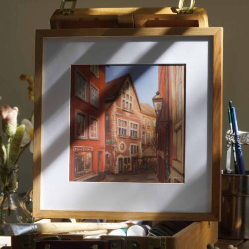 Rommelsgasse in Aachen im Mai | 20x20 | Fine Art Print