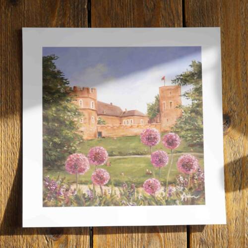 Bild von der Burg Frankenberg von Ayleens Atelier als Geschenk für Hochzeiten