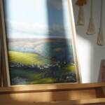 Blick auf Dedenborn | 30x40 | Originales Gemälde – Bild 3