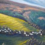 Blick auf Dedenborn | 30x40 | Originales Gemälde – Bild 4