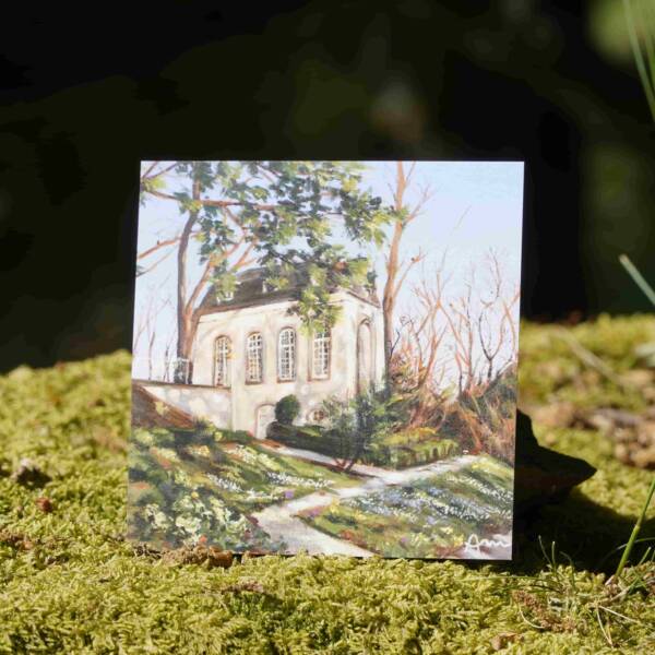 Bild von Karte mit Motiv auch Aachen vom Paviliion auf dem Lousberg – hochwertiges Aachener Geschenk oder Souvenir.
