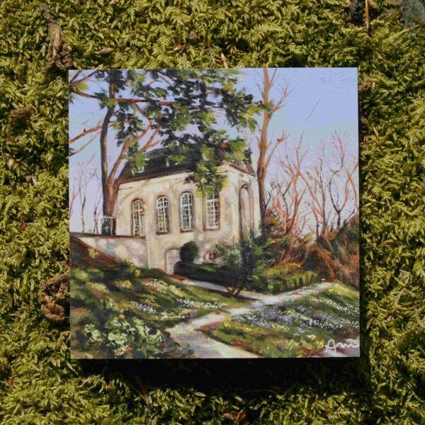 Bild von Karte mit Motiv auch Aachen vom Paviliion auf dem Lousberg – hochwertiges Aachener Geschenk oder Souvenir.