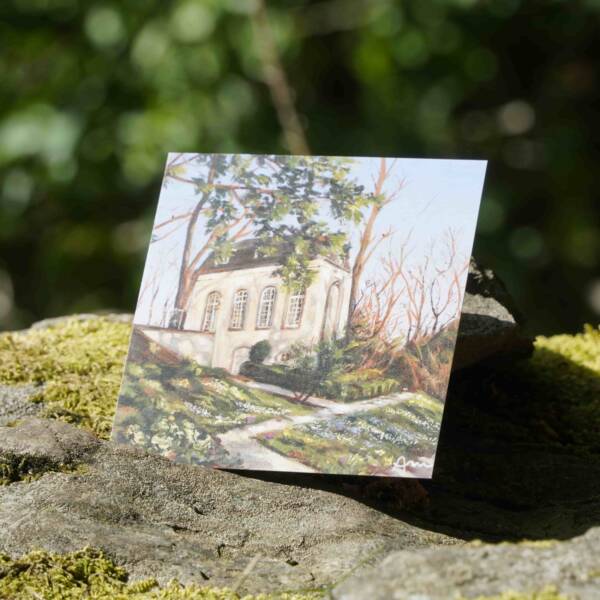 Bild von Karte mit Motiv auch Aachen vom Paviliion auf dem Lousberg – hochwertiges Aachener Geschenk oder Souvenir.