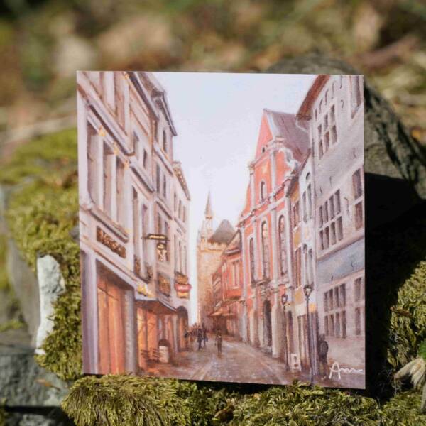Aachen Pontstraße | 10x10 | Karte – Bild 2