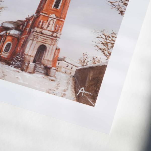 Aachen Burtscheid St. Michael Kirche | 20x20 | Print – Bild 3