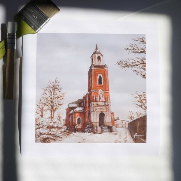 Aachen Burtscheid St. Michael Kirche | 20x20 | Print
