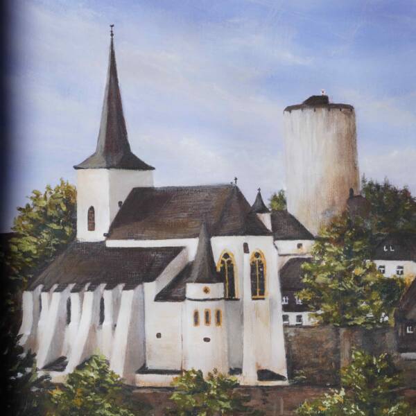 Burg Reifferscheid Eifel | 30x40 | Print – Bild 12