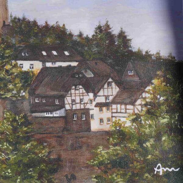 Burg Reifferscheid Eifel | 30x40 | Print – Bild 3