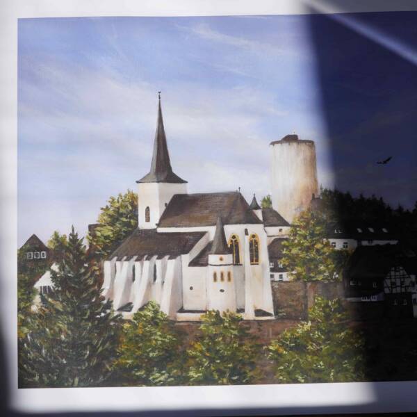 Burg Reifferscheid Eifel | 30x40 | Print – Bild 9