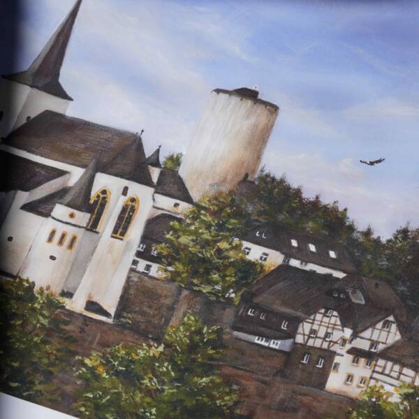 Burg Reifferscheid Eifel | 30x40 | Print – Bild 5
