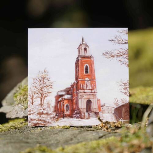 Aachen Geschenkidee: Kunst Karte mit Motiv aus Aachen als Geschenk oder hochwertiges Aachener Souvenir
