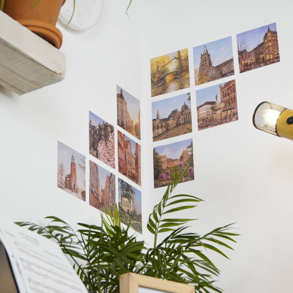 12-teiliges Aachen Kartenset als Souvenir, Geschenk oder Erinnerung