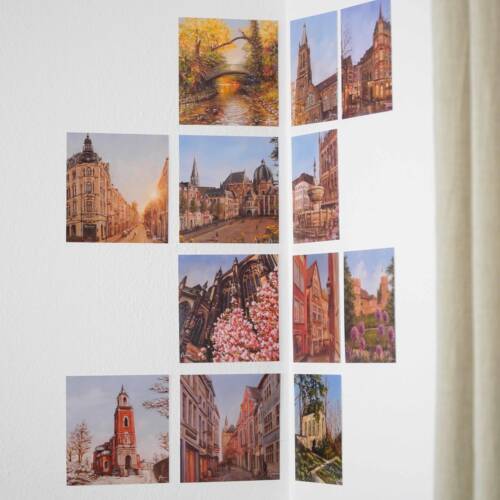 12-teiliges Aachen Kartenset als Souvenir, Geschenk oder Erinnerung