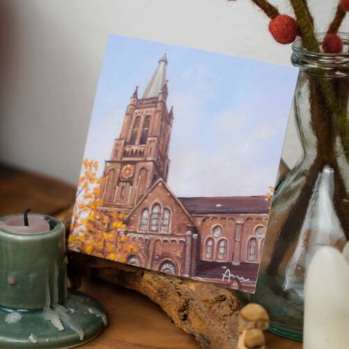 Gemäldekarte zur St. Jakob Kirche in Aachen