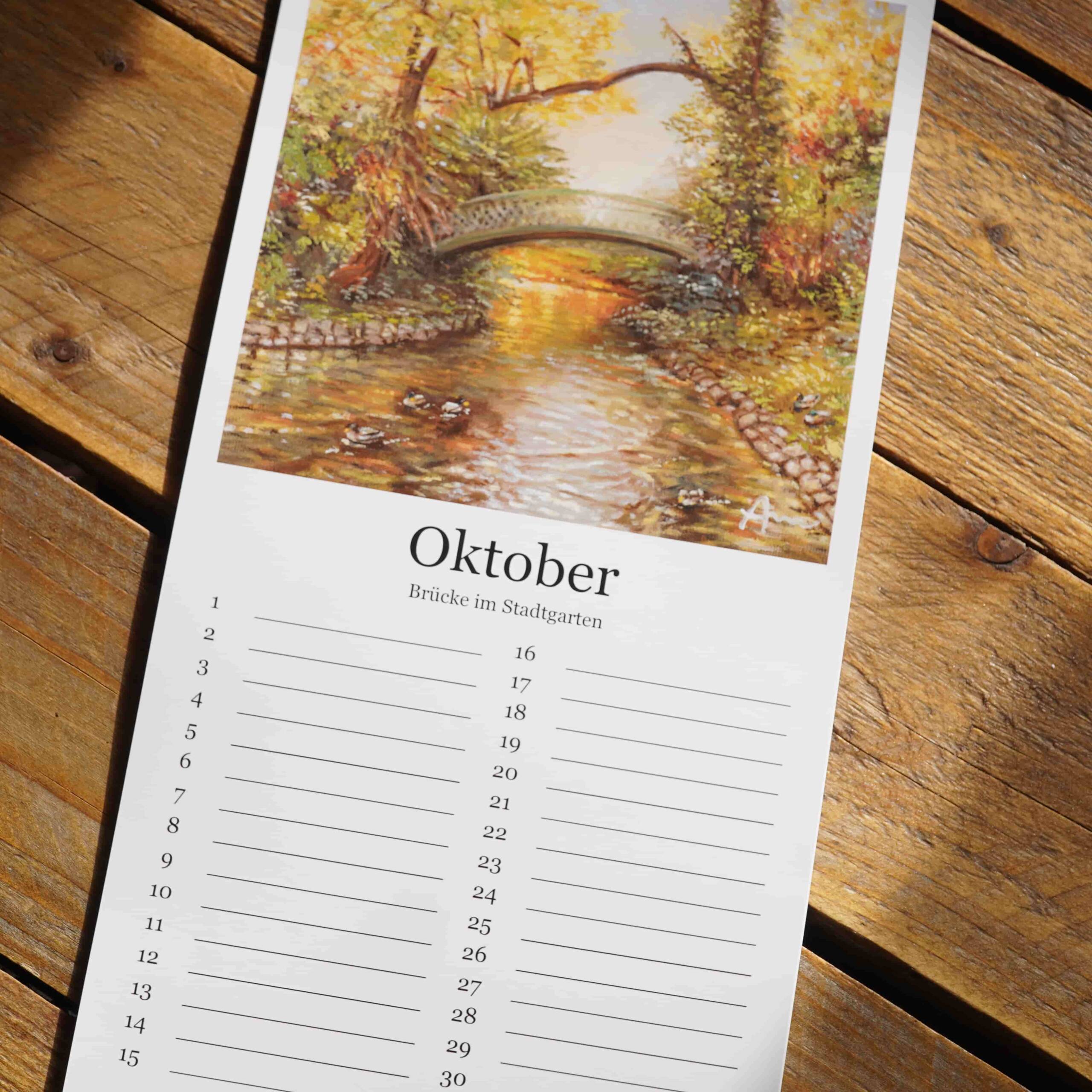 Aachener Geburtstagskalender | 18x36 | Immerwährend – Bild 4