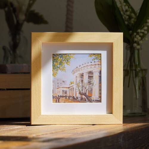 Limitierter Fine Art Print mit Rahmen zum Elisenbrunnen in Aachen