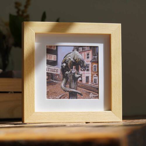 Die Bahkauv-Sage am Büchel | 10x10 | Limitierter Fine Art Print