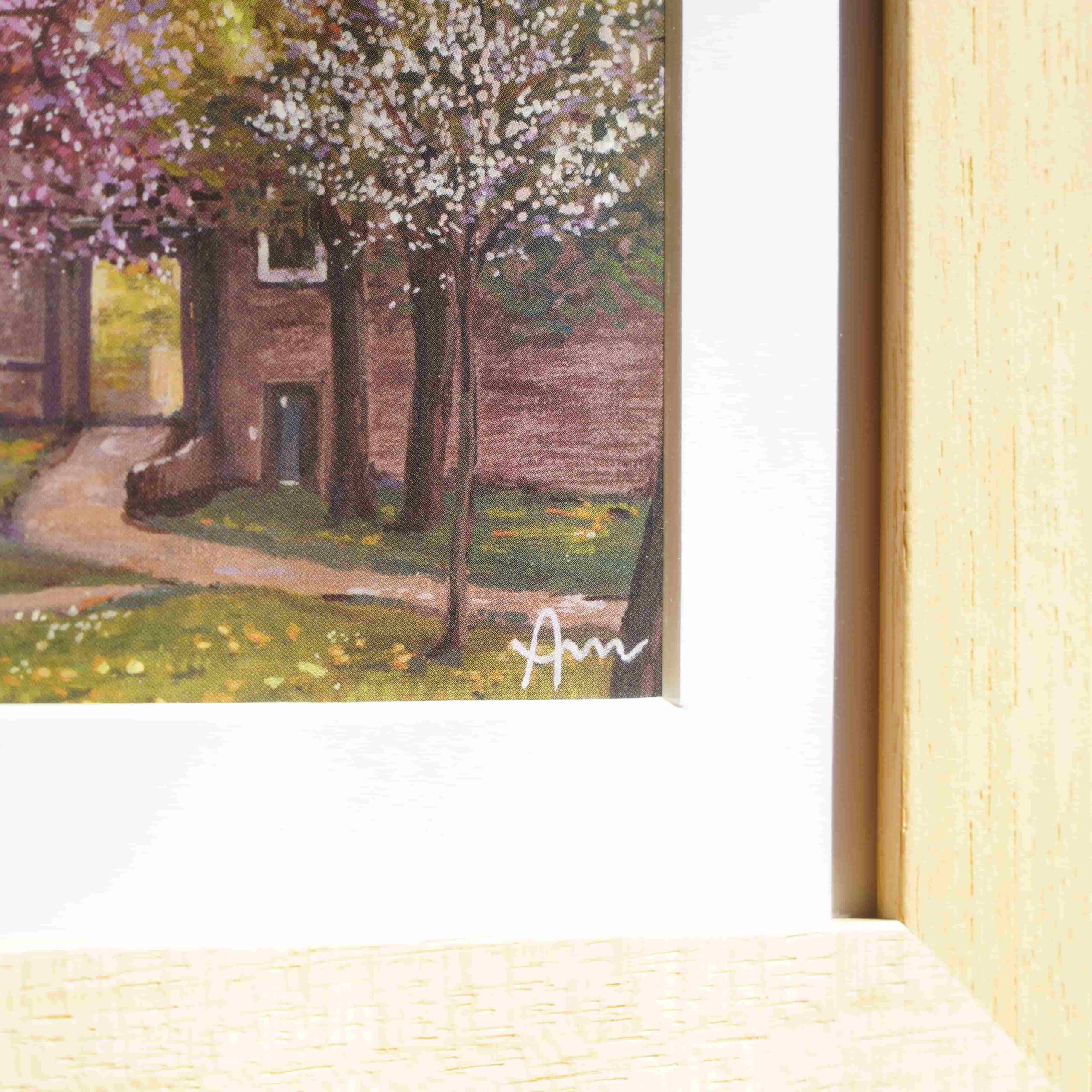 Kirschblüten am Drimbornshof im April | 10×10 | Karte – Bild 6