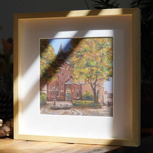 Peter-Paul-Kirche Eschweiler kaufen – Fine Art Print von Ayleen Mertens