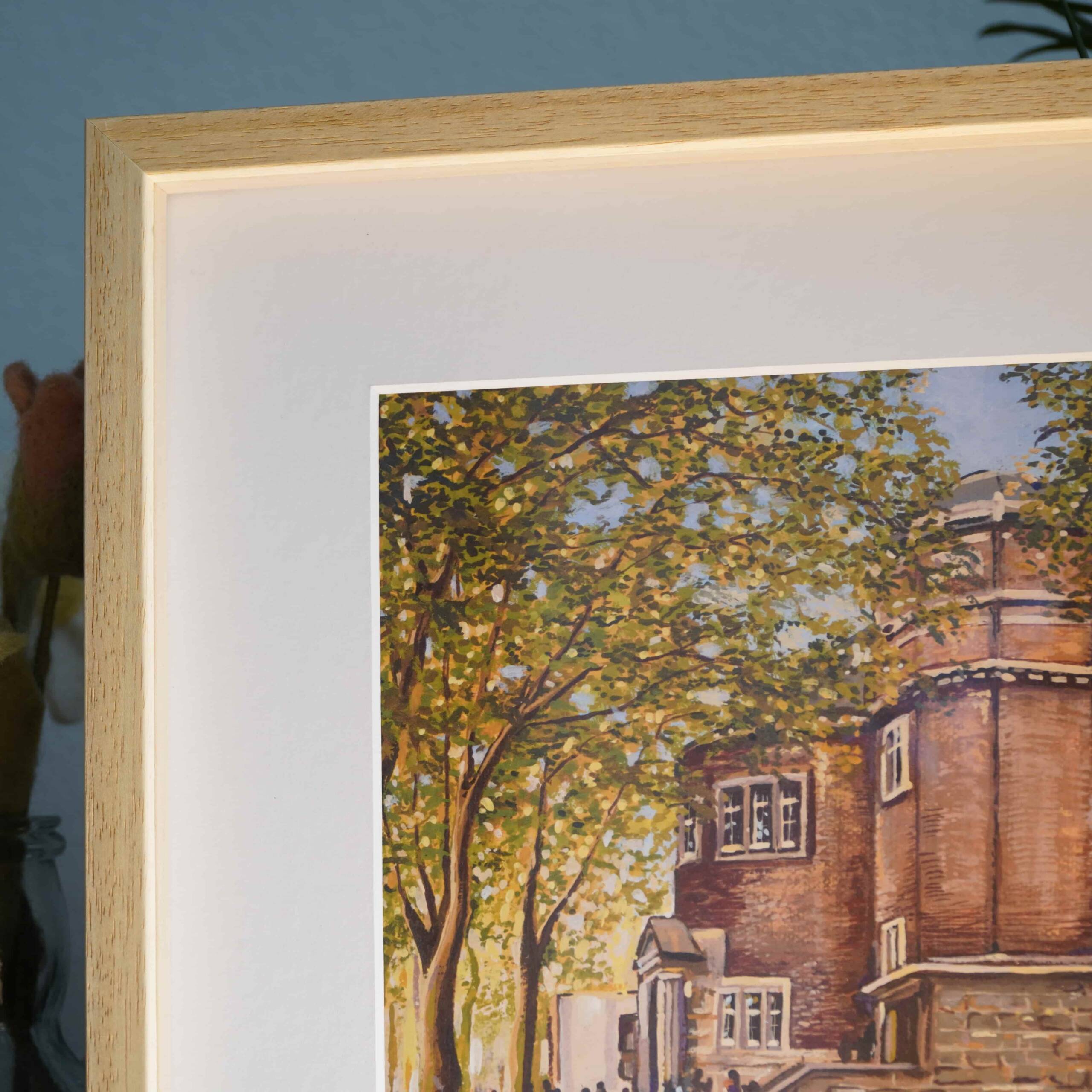 Städtisches Gymnasium in Eschweiler im Mai | 20×20 | Fine Art Print – Bild 7