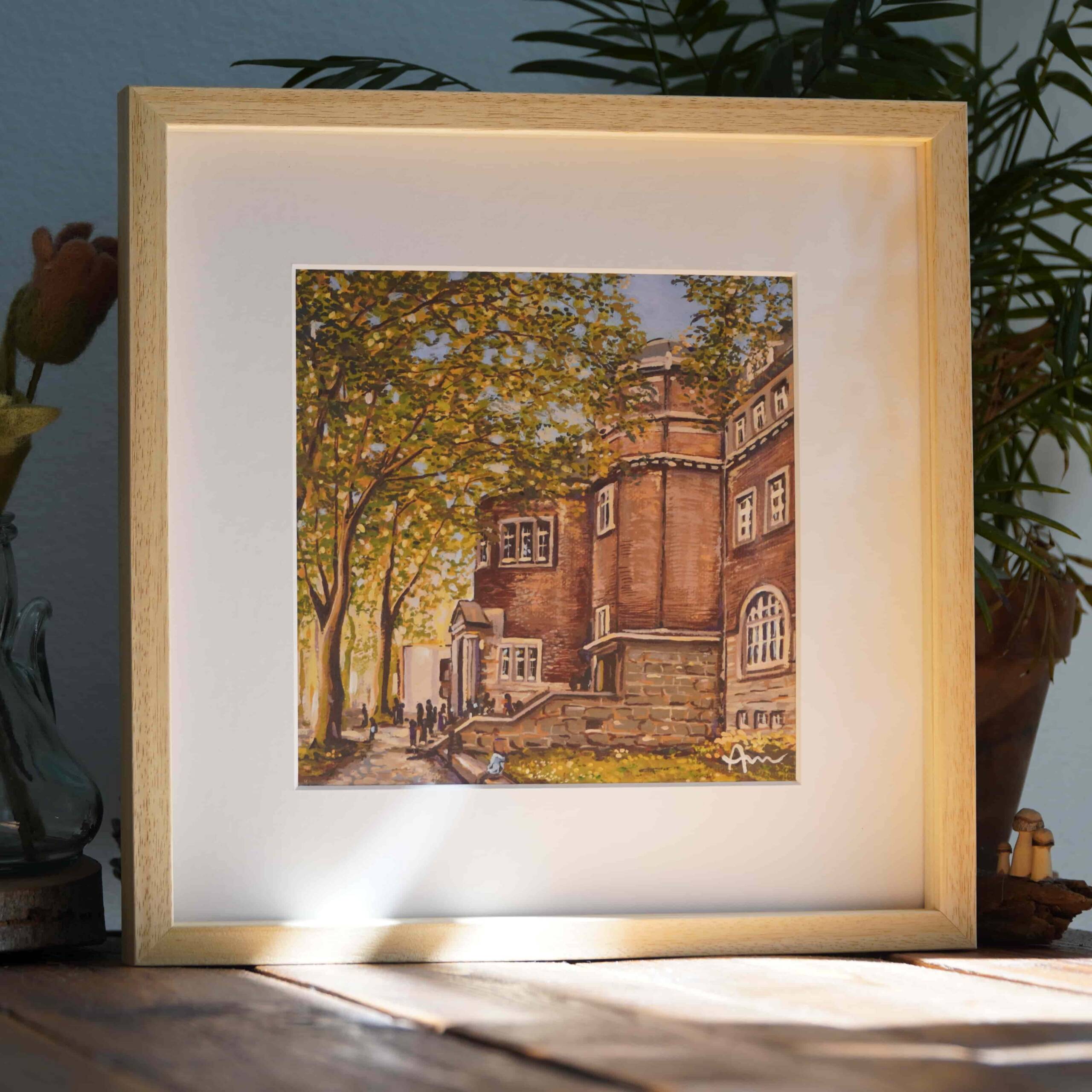 Städtisches Gymnasium in Eschweiler im Mai | 20×20 | Fine Art Print – Bild 10