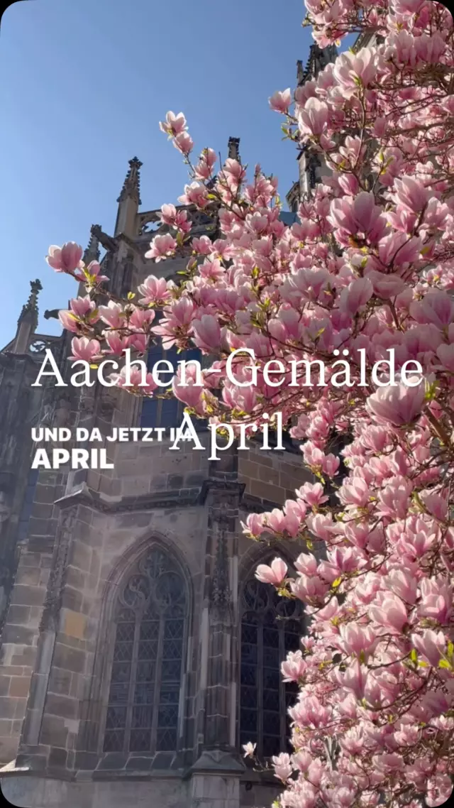 Wie ich einen Baum voller Blüten male 🌸🥰
Das April Gemälde meiner Aachen-Reihe

#atelier #kunst #inneneinrichtung #collectart #oilpainting #aachen #magnolie #aachenerdom